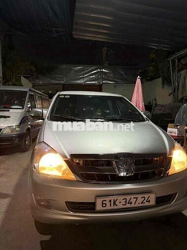 Toyota Innova J 2008 Số sàn Bạc ( xe chính chủ ban