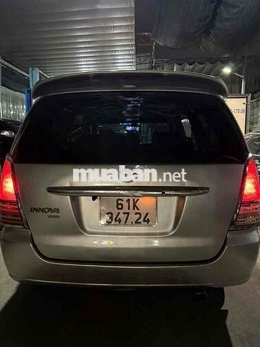 Toyota Innova J 2008 Số sàn Bạc ( xe chính chủ ban