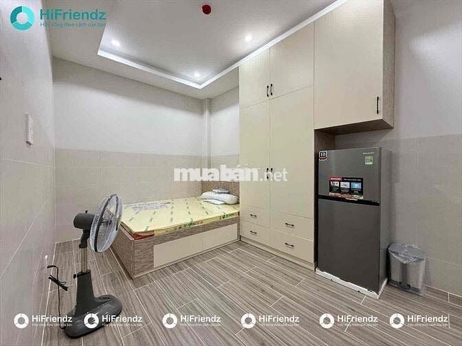 Studio mới - Ngay Bắc Hải - Đầy đủ nội thất - Thang máy