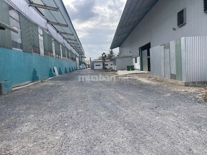 Cho thuê kho xưởng 14.000m2 tại Tân An, Long An, giá chỉ 10.000đ/m2