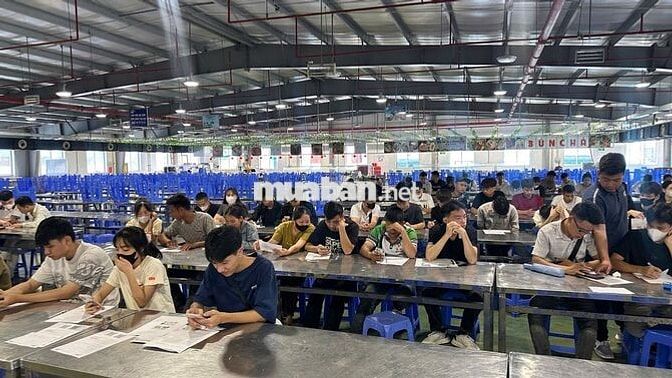 Tuyển công nhân sản xuất làm việc Bắc Giang
