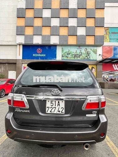 Toyota Fortuner 2010 Xám Tự động 7 chỗ