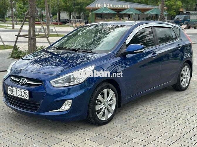 Hyundai Accent Blue 2015 1.4AT Hatback đi 4,8van