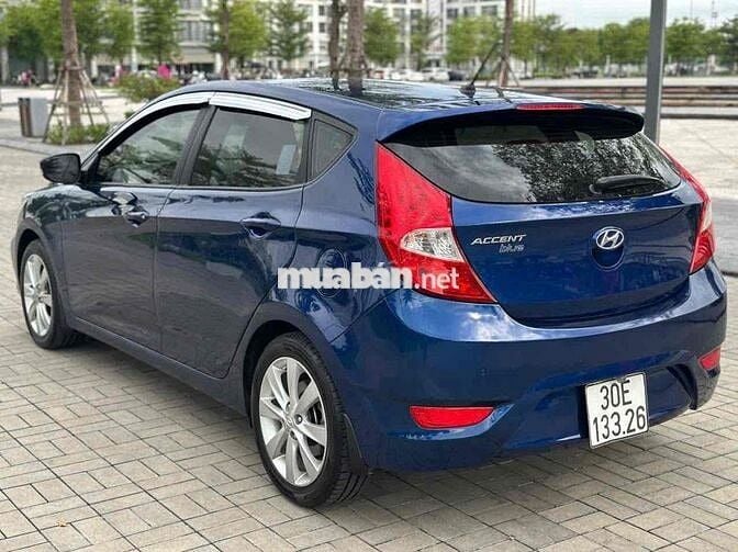 Hyundai Accent Blue 2015 1.4AT Hatback đi 4,8van