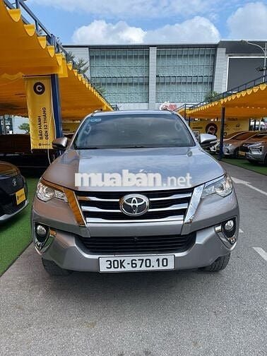 Toyota Fortuner 2017 Xăng Bạc