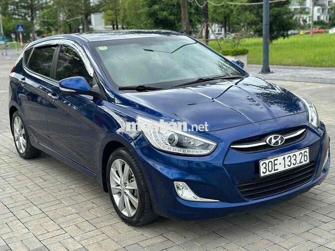 Hyundai Accent Blue 2015 1.4AT Hatback đi 4,8van