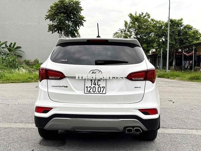 Hyundai SantaFe 2017 Dầu Số tự động Trắng