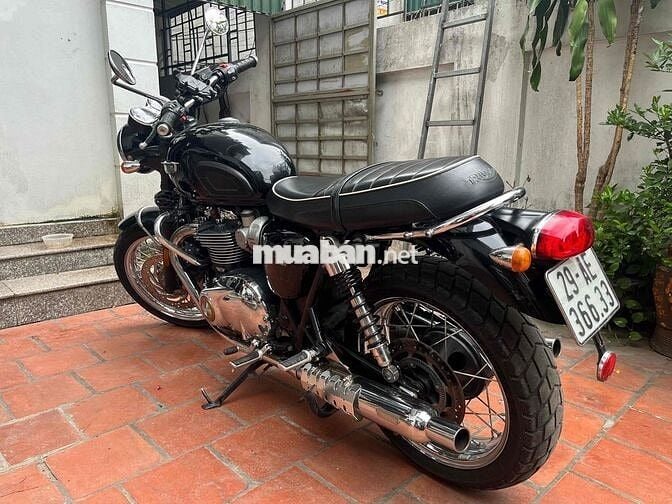 Triumph Bonneville T120 Black 2016 Anh Quốc Đen