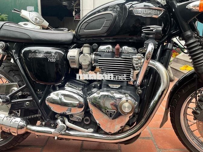 Triumph Bonneville T120 Black 2016 Anh Quốc Đen