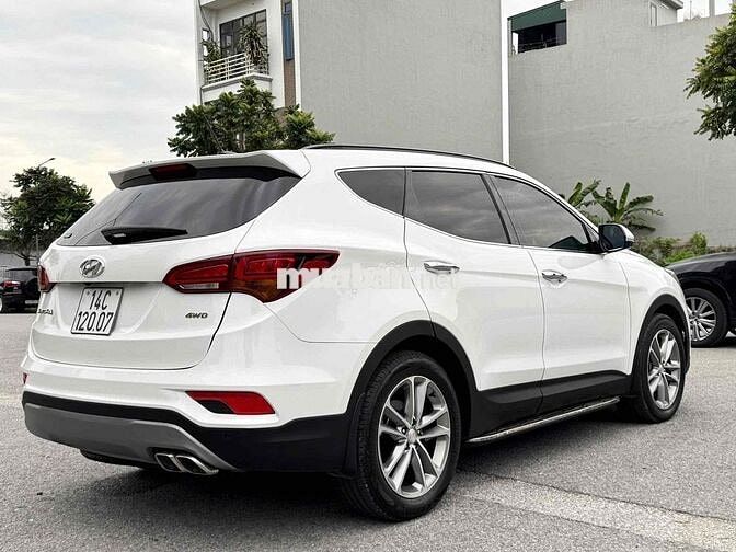 Hyundai SantaFe 2017 Dầu Số tự động Trắng