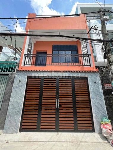 12tr_nhà mới lửng lầu_4.3x16m_hẻm ô tô Lũy Bán Bích_cho thuê nhà Quận 