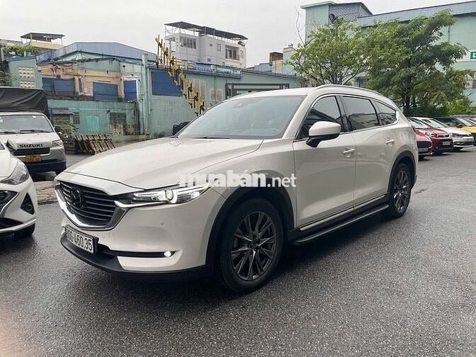 Mazda CX8 Premium 2020 Trắng 42000 km