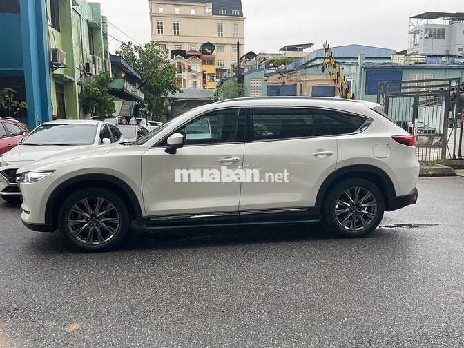 Mazda CX8 Premium 2020 Trắng 42000 km