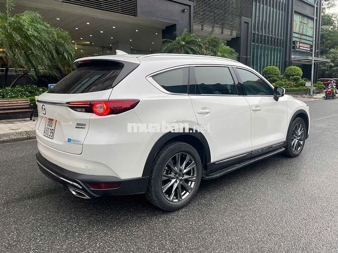 Mazda CX8 Premium 2020 Trắng 42000 km