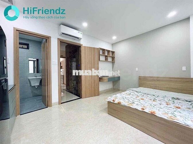CHO THUÊ STUDIO 30m2 FULL NỘI THẤT NGAY VÒNG XOAY DÂN CHỦ