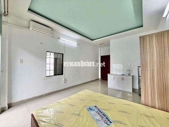 STUDIO FULL NỘI THẤT BAN CÔNG RỘNG THOÁNG