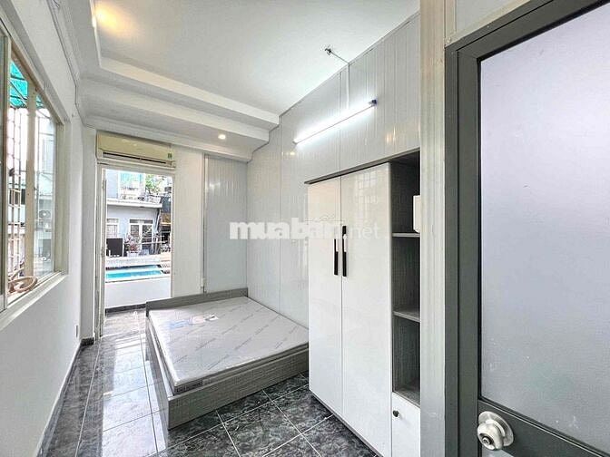 Cho Thuê 2PN 40m2 Balcon 4ng2xe Full NT Giặt Riêng_Ngay UEH 300m Q10