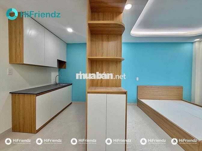 CĂN HỘ TÁCH BẾP SIÊU RỘNG 40m2 BAN CÔNG gần LOTTER MART