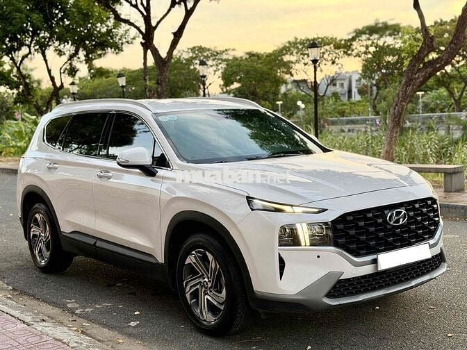 Hyundai Santafe 2.2T AWD 2023 Trắng 61000 km