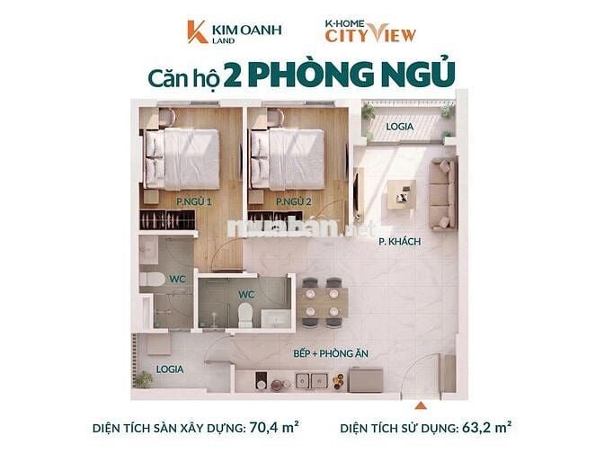 Nhà Ở Xã Hội K-Home_ CITYVIEW_ Chuẩn Singapore
