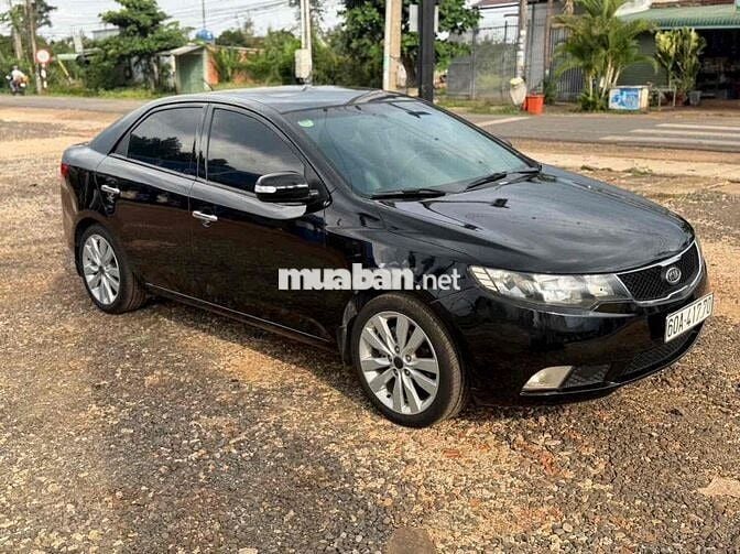 Kia Forte 2010 Bản full cửa nóc Tự động Đen