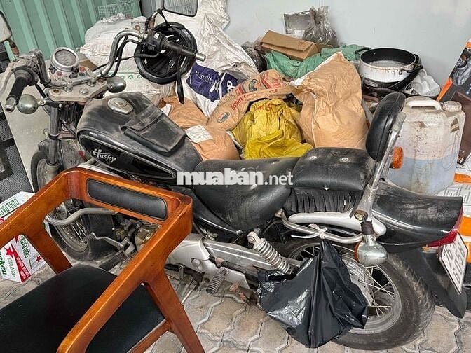 Husky 150cc 1997 Đen Xe máy côn tay