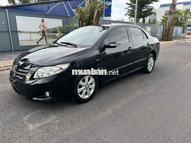 Toyota Corolla Altis 2009 1.8 G Đen 91000 km