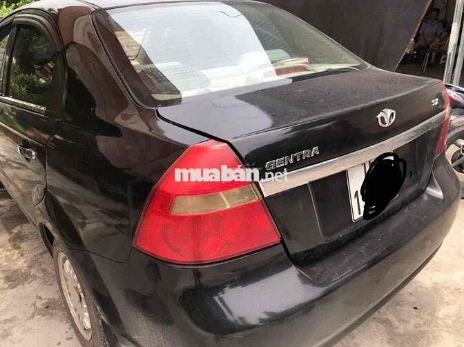 Daewoo Gentra 2009 Số sàn màu Đen