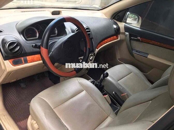 Daewoo Gentra 2009 Số sàn màu Đen