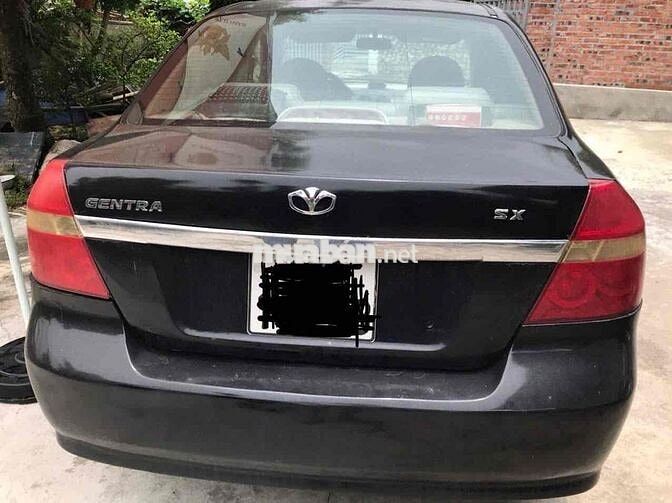 Daewoo Gentra 2009 Số sàn màu Đen