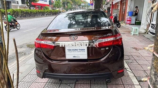 Toyota Altis 2.0 AT 2015 8 vạn Nâu
