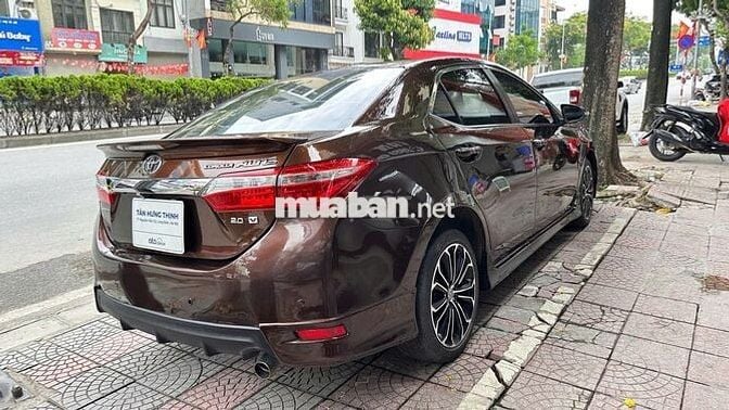 Toyota Altis 2.0 AT 2015 8 vạn Nâu