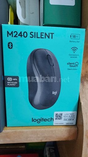 Chuột Logitech Xám M240 Còn bảo hành dài.