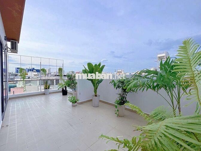 Căn hộ 2pn 80m2 sân vườn full nội thất Điện Biên Phủ - Q1