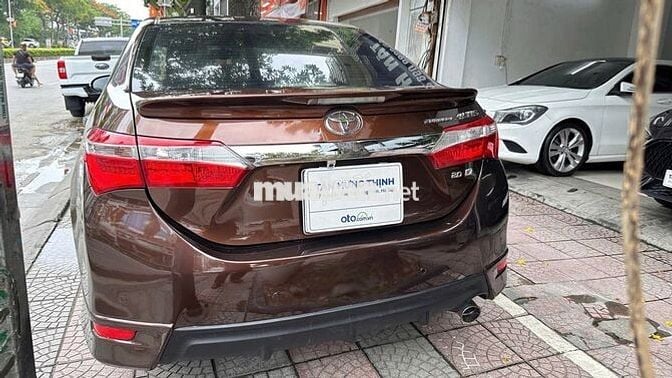 Toyota Altis 2.0 AT 2015 8 vạn Nâu