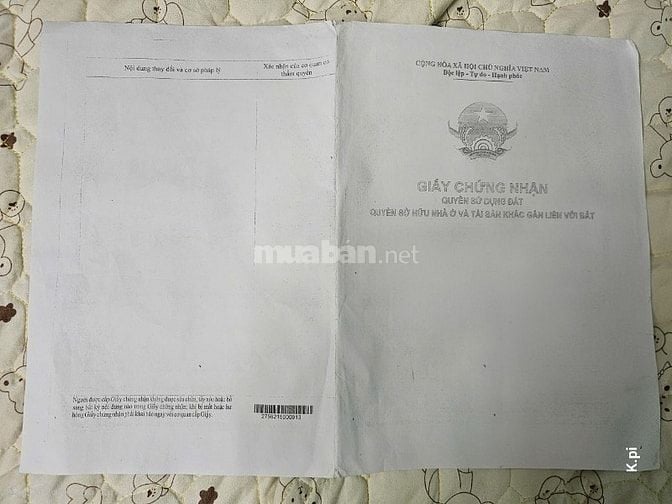 Chính chủ cần bán nhà mặt tiền đường Lê Lợi, Hóc Môn