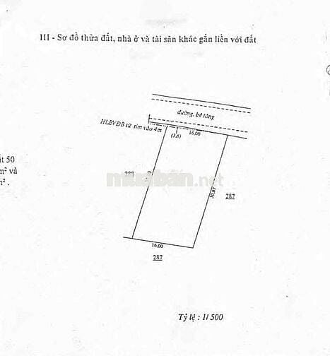 ĐẤT 16X31 NHÁNH LÊ LAI, ĐỒNG XOÀI, BÌNH PHƯỚC