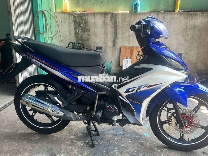 Xe máy GP 50cc 2021 Xanh trắng
