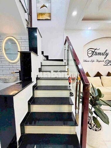 cho thuê nhà  nguyễn văn khối  (4x10) trệt lầu , 2pn , 2wc full nt