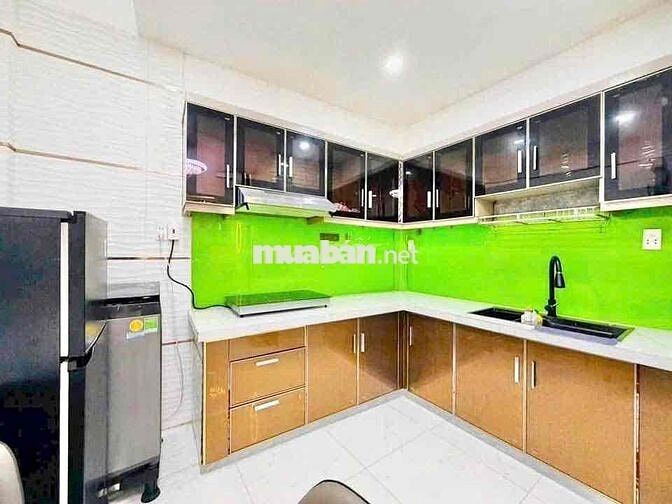 cho thuê nhà  nguyễn văn khối  (4x10) trệt lầu , 2pn , 2wc full nt
