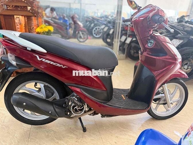 Honda Vision  Cao Cấp màu Đỏ