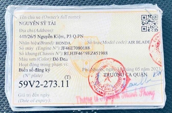 Honda Airblade 2014 Đỏ đen 43000 km