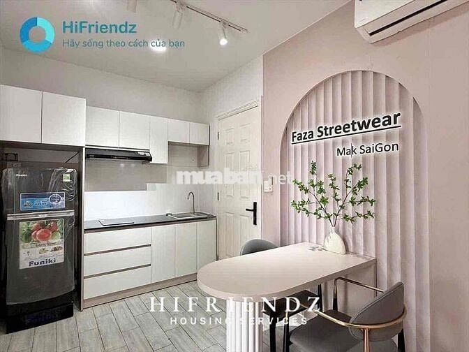 TRỐNG LẠI CĂN STUDIO FULL NỘI THẤT MỚI 100%🌺 PHAN VĂN HỚN🌺