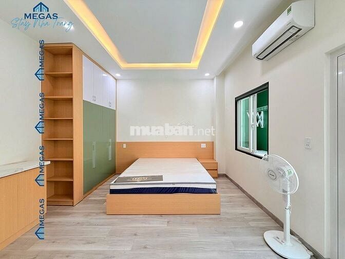 CĂN HỘ 1PN CHO THUÊ TRUNG TÂM NHA TRANG, CÁCH BIỂN 5P ĐI BỘ
