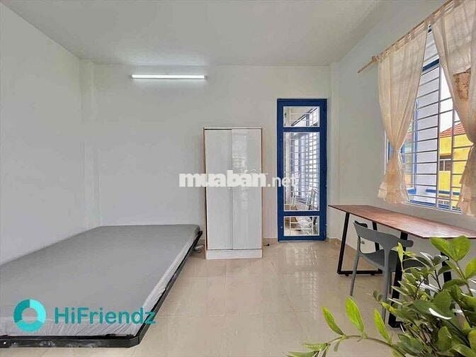 Phòng ban công 30m2 ngay mặt tiền Trần Xuân Soạn, gần cầu Kênh Tẻ,TDTU