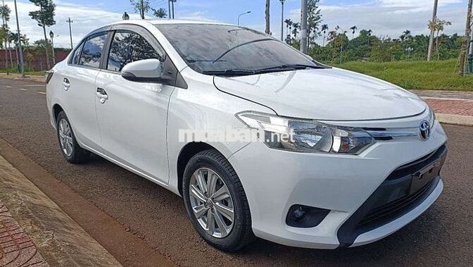 Toyota Vios 2018 Trắng Xăng