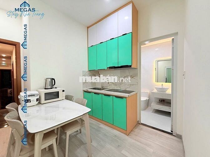 CĂN HỘ 1PN CHO THUÊ TRUNG TÂM NHA TRANG, CÁCH BIỂN 5P ĐI BỘ