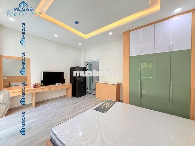 CĂN HỘ 1PN CHO THUÊ TRUNG TÂM NHA TRANG, CÁCH BIỂN 5P ĐI BỘ