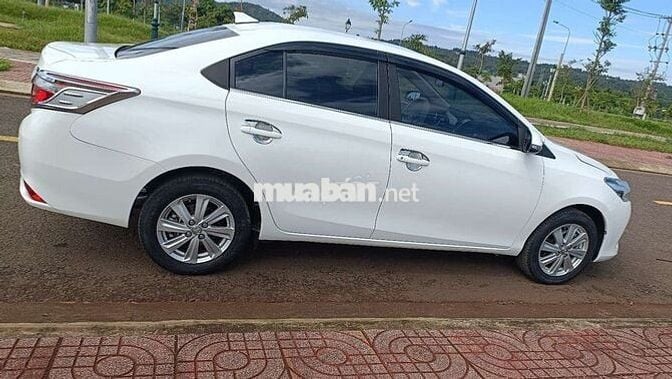 Toyota Vios 2018 Trắng Xăng