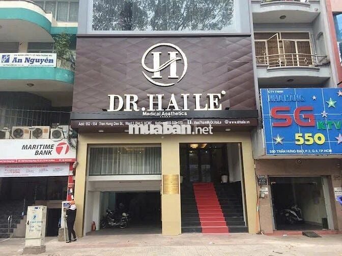 CHO THUÊ TOÀ NHÀ LỚN NGANG 9M ĐƯỜNG TRẦN HƯNG ĐẠO QUẬN 5
